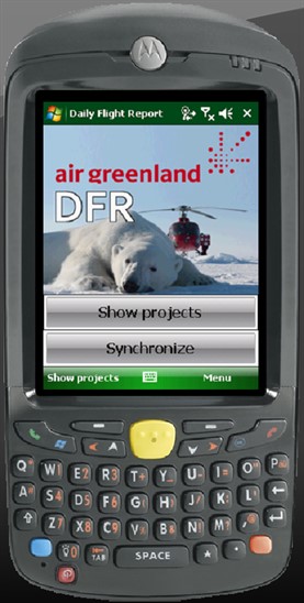 Project registration adapted for Air Greenland